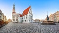 Panorama of Old Market square in Poznan, Poland