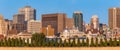 Panorama of Old Montreal Royalty Free Stock Photo