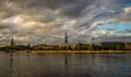 Panorama of Old Riga city