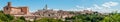 Panorama of old Siena Tuscany Italy Royalty Free Stock Photo