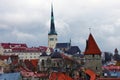 Panorama of old Tallinn, Estonia, Europe