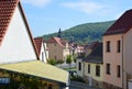 Panorama of the Old Town of Bad Berka, Thuringia Royalty Free Stock Photo