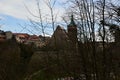 Panorama of the Old Town of Bautzen, Saxony Royalty Free Stock Photo