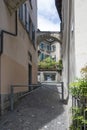 Panorama of old town of city of Lausanne, Switzerland Royalty Free Stock Photo