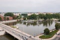Panorama of old town cityscape, Wroclaw