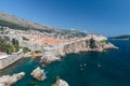 Panorama of old town of Dubrovnik