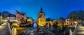 Panorama of Old Town Hall of Bamberg, Germany Royalty Free Stock Photo