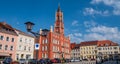 Panorama old town of Kamenz in Saxony Royalty Free Stock Photo