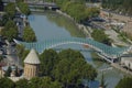 Panorama of the old town. Tbilisi, republic of Georgia