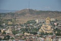 Panorama of the old town. Tbilisi, republic of Georgia
