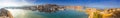 Panorama of the old Venetian harbour in Chania