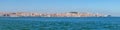 Panorama of the oldest part of Lisbon Royalty Free Stock Photo