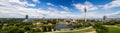 Panorama of Olympic Park Munich