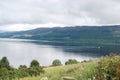 Northern part of Scotland. Natural landscapes of numerous lakes, forests and Scottish mountains.