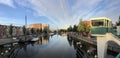 Panorama from the Oosterhaven Royalty Free Stock Photo
