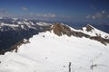 Panorama opening from Kitzsteinhorn, Kaprun, Austria