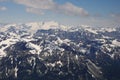 Panorama opening from Kitzsteinhorn, Ski resort slope, Kaprun, Austria