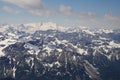 Panorama opening from Kitzsteinhorn, Ski resort slope, Kaprun, Austria