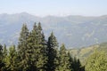 Panorama opening from Kreuzkogel mountain. Grossarltal, Austria