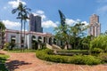 Panorama of oriental museum Fundacao Oriente in Macau. Santo AntÃÂ³nio, Macao, China. Asia