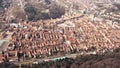 Panorama over BraÃâ¢ov Romania Royalty Free Stock Photo