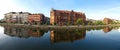 Panorama over the Brda in Bydgoszcz