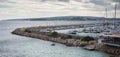 Panorama over the port of Portals Nous, Mallorca