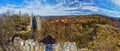 Panorama of Pajstun castle ruins