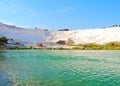 Panorama Pamukkale, Turkey. Royalty Free Stock Photo