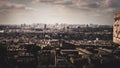 Panorama of Paris from Montmartre Royalty Free Stock Photo