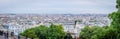 Panorama of Paris seen from Montmartre