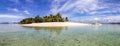 Panorama of Pass Island, Palawan