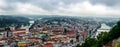 Panorama of Passau, Bavaria, Germany. Danube, travel Royalty Free Stock Photo