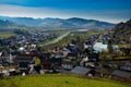 The panorama path at lautenbach in germany