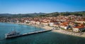 Panorama of Pefkohori (Pefkochori), Greece