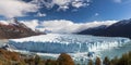 Panorama of the Perito Moreno Glacier Royalty Free Stock Photo