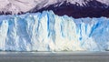Panorama of the Perito Moreno Glacier Royalty Free Stock Photo