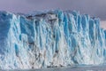 Panorama of the Perito Moreno Glacier Royalty Free Stock Photo