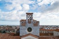 Panorama of Perpignan city, France