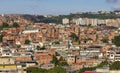 Panorama of Petare Slum in Caracas, capital city of Venezuela.
