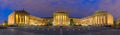 Panorama of Philadelphia Pennsylvania Museum of Art Royalty Free Stock Photo