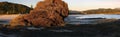 Panorama photo of Australian seacoast