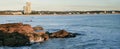 Panorama photo of Australian seacoast