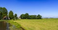 Frisian polder landscape in the Netherlands.