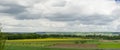 Panorama photo of meadow