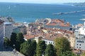 Panorama photo of Rijeka on a sunny day