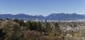 Vancouver Panorama Royalty Free Stock Photo