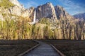 panorama photo of yosemite national park view Royalty Free Stock Photo