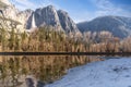 panorama photo of yosemite national park view Royalty Free Stock Photo