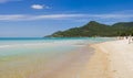 Panorama pic - koh samui in thailand Royalty Free Stock Photo